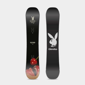 디미토 스노우보드 데크 2324 PLAYBOY X DIMITO GUILTY PLEASURE SNOWBOARD 156