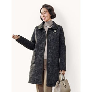 [마담엘레강스]  오드리 바인딩 소프트 코트 K233CT02