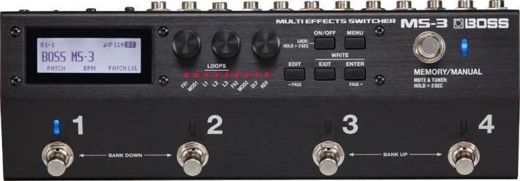 Boss Multi Effects Switcher 보스 멀티 이펙터 스위처 BOSSMS-3
