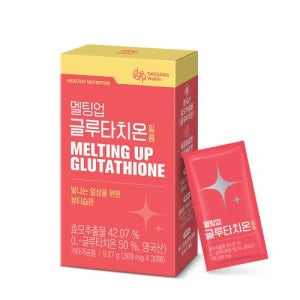 대상웰라이프 멜팅업 글루타치온 필름 (309 mgx30매)X1 필름타입 효모추출물 피부관리