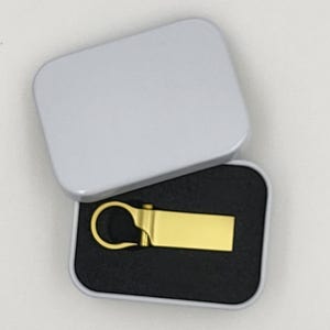 [주문인쇄제작] 루프 2.0 USB 골드 4G~128G, 티유아이