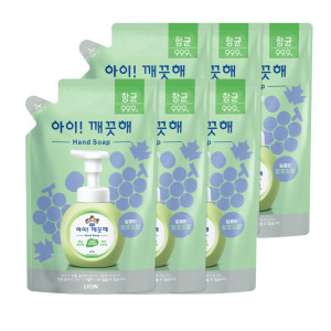 아이깨끗해 대용량 핸드워시 1.8L 리필x2개+250ml 공용기