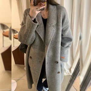 클래식 양모 루즈핏 코트[CT3548]