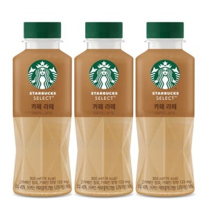 [동서식품]스타벅스 셀렉트 카페 라떼 300ml x 18페트 [갤러리아]