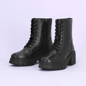 [박소현,오나라 착용] 인텐스 by 엘칸토 여성 캐주얼 워커부츠 7cm LCWA31I34V