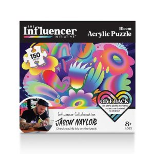 [아마존 공식]The Influencer Initiative - Jason Naylor’s Bloom - 크리스탈 아크릴 퍼즐 (150개)