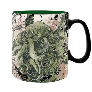 [아마존 공식]ABYSTYLE H.P Lovecraft The Call of Cthulhu의 세라믹 커피 티 머그 473.2ml 호러 스토리 컬트 클래식 크리처 드링크웨어 상품 선