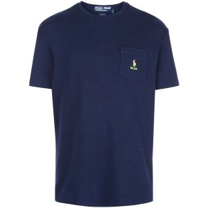 PALACE 폴로 로고 포켓 티셔츠 710420692003 FRENCH NAVY 블루 남성