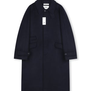 [비슬로우] OVERSIZED CASHMERE BALMACAAN COAT NAVY OVCABACONA