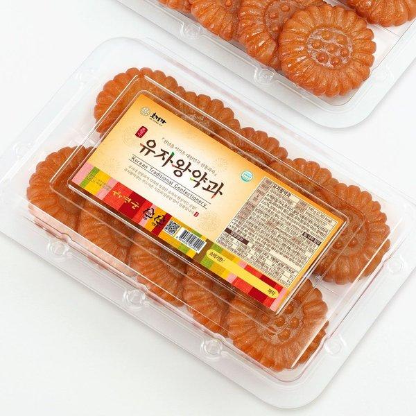 호정가 유자왕약과 전통한과 과자