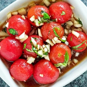 방울토마토 올리브절임(마리네이드) 500g(2-3인분) 1팩