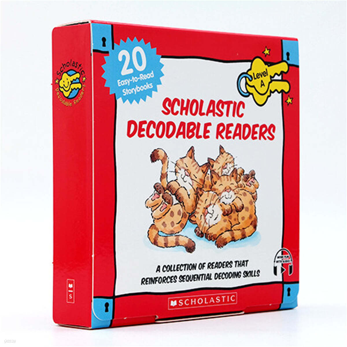 Scholastic Decodable Readers Box Set Level A (StoryPlus QR코드)