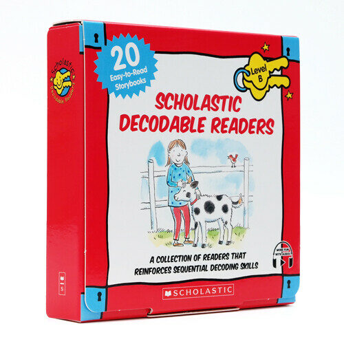 Scholastic Decodable Readers Box Set Level B (Storyplus QR 포함)