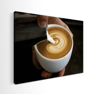 커피숍 카페 캔버스액자 A1 841x594mm 인테리어그림 커피사진 CAFE-W-01