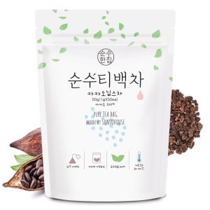 [롯데백화점] 순수한집 [순수한집] 1+1 카카오닙스차 1g x 50개입 2봉지 순수원물 저온건조 LE1215274190