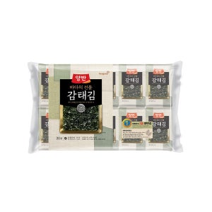 동원 양반 감태김 식탁김 4g x 20봉 x 4개 (총 80봉)