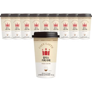 할리스 [할리스] 카페라떼 컵커피 300mlx10개