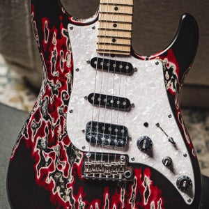 [2026 신년세일! (~2/28까지)] James Tyler USA Studio Elite HD-Crazy Water Semi-Gloss SSH w/Maple FB, Faux M