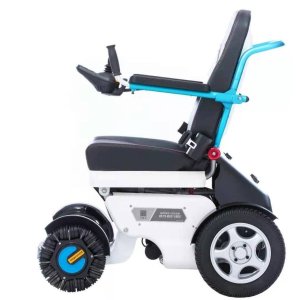 ZGZ 서있는 노약자 장애인 전동 휠체어 높은 언덕 강력한 힘 고품질 접이식