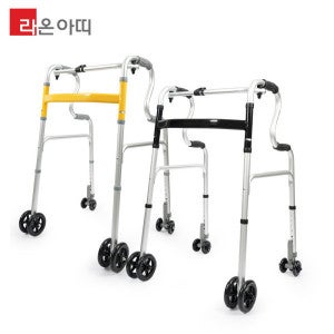 라온아띠 라온아띠 KCS-211 워커 4바퀴 2단 보행보조 EW40S KPS