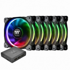 써멀테이크 Riing Plus 12 RGB TT 프리미엄 에디션 (컨트롤러/5팩)