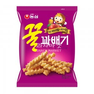 농심 과자마켓 1700 꿀꽈배기 90g