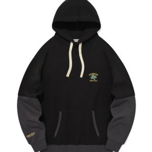 [이벳필드] 시카고 샴록 컬러블록 후드 블랙 EB2303HD04BK