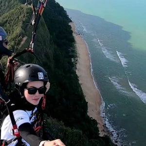 테렝가누 탠덤 패러글라이딩 체험 (전문가 동반)