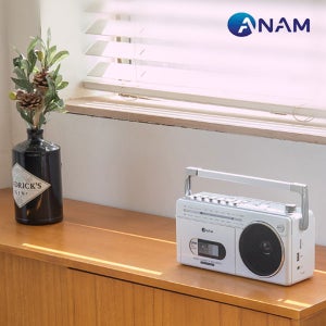 아남 블루투스 라디오 카세트 플레이어 PA-720BT + 마스크 보관케이스