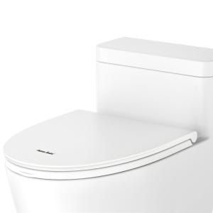 아메리칸스탠다드 D자 특대형 무소음 댐퍼 슬로우 클로징 변기커버  380 x 470 mm  1개