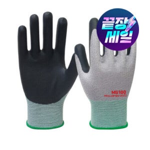 메가그립 메가그립 MG-100 10켤레 사계절용 NBR 코팅 작업용 장갑 등산 낚시 자전거 반코팅 신상품 +