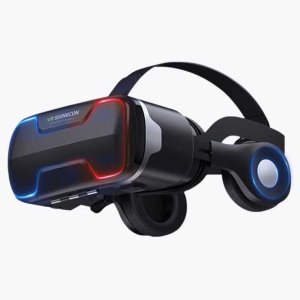 증강현실 헤드기어 가상현실 VR 기계 헤드폰 일체형  시청각통합 10단 나노고글렌