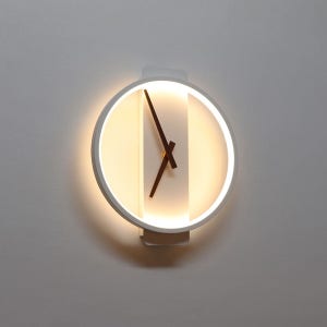 LED 시아르 인테리어 벽시계 조명  시간과 빛 두가지 기능을 한번에