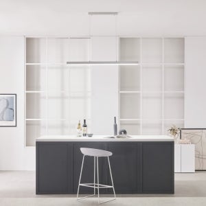 LED 슬릭 식탁조명 25W 40W(국내산 고효율 리모컨 밝기조절)