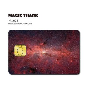 Magic Shark Matte 3M PVC Animie Skull 스티커 케이스 커버 스킨 필름 신용 카드 부채 작은 큰 칩  [39] 073  [01] Big Chip
