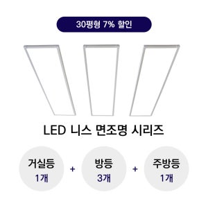 LED 니스 면조명 30평형대 시리즈 (서울반도체 KS인증 1년무상AS)