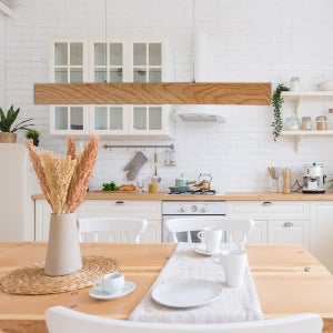 LED 식탁등 주방 식탁조명 데라움 30W 원목무드등