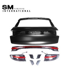 포르쉐 마칸 95B.2 후기룩 테일램프 트렁크 (알루미늄, 2014-2021년 적용)