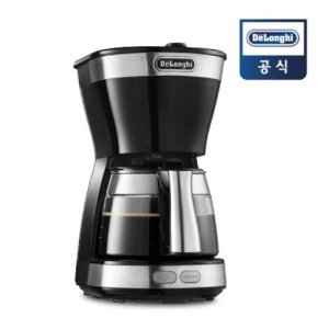 드롱기 컴팩트 미니드립 650ml 커피메이커 ICM12011.BK