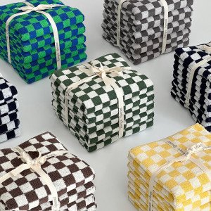 테리스페셜 (최대37%쿠폰) 테리파머 유럽형 고중량 200g 스트라이프 호텔수건 5장 선염 수건세트 수건 타월 사염