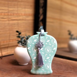 고려청자 네임택(+전통문양 태슬참), 역문단(역사문화마을기념품창작단)