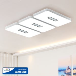 LED 마테오 거실등 150W / 삼성칩 국산거실등 주광색 LED방등 LED등