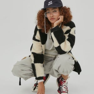 [애프터홈파티] comfortable wool check cardigan 애프터홈파티