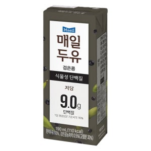 매일 두유 검은콩 190ml (24팩)