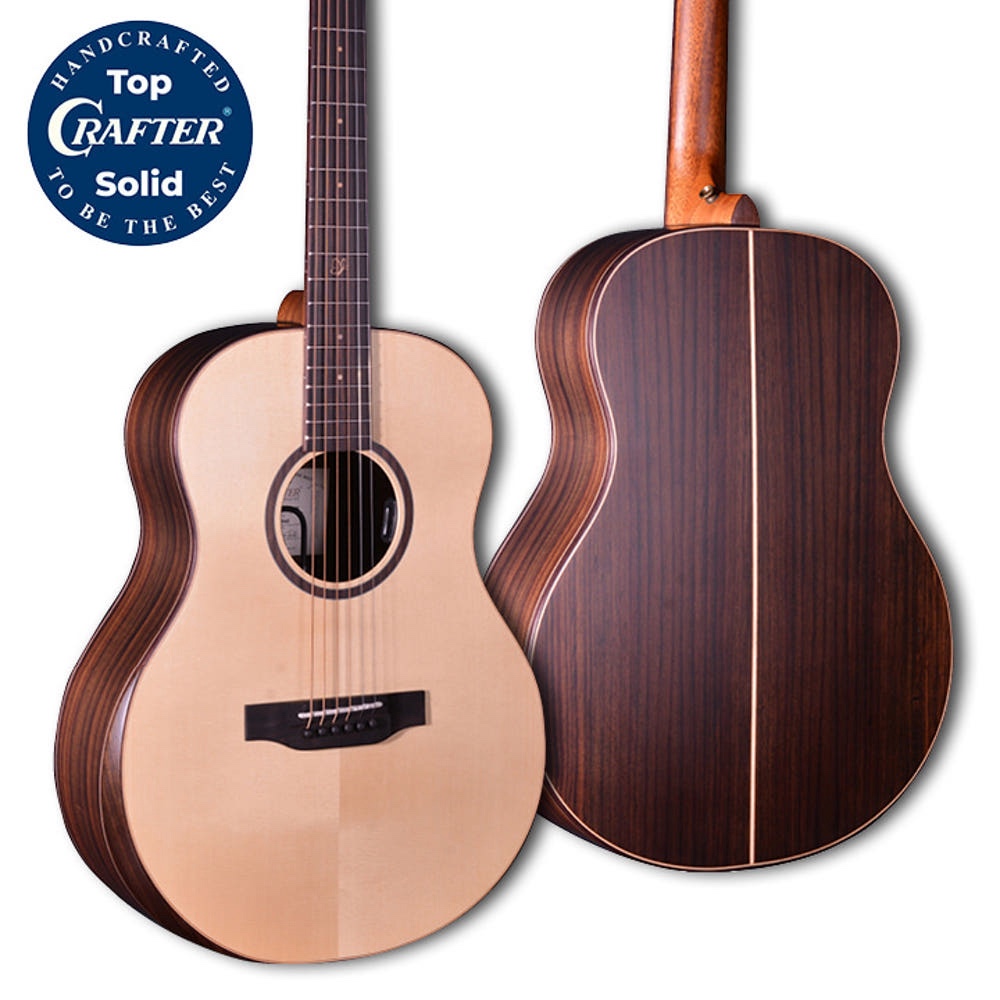 Crafter 크래프터 GRAND MINO ROSE 탑솔리드 미니기타