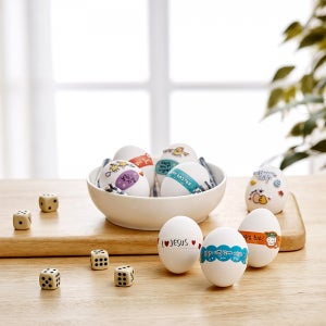 부활절계란꾸미기 띠지스티커 부활절데코용 스티커