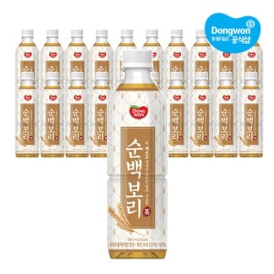 [8/18 선착순 5% 쿠폰] 동원 순백보리차 500ml x20입