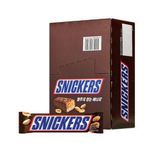 스니커즈 마즈 스니커즈 땅콩 51g x 24개 초코바 에너지바 등산