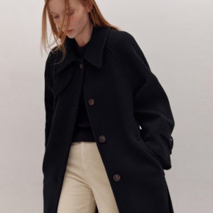 [아바몰리] CASHMERE WOOL SINGLE COAT (BLACK) AEW-CTL601-30
