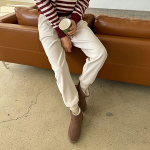 키작진 조거팬츠 데일리룩 포켓 바지
